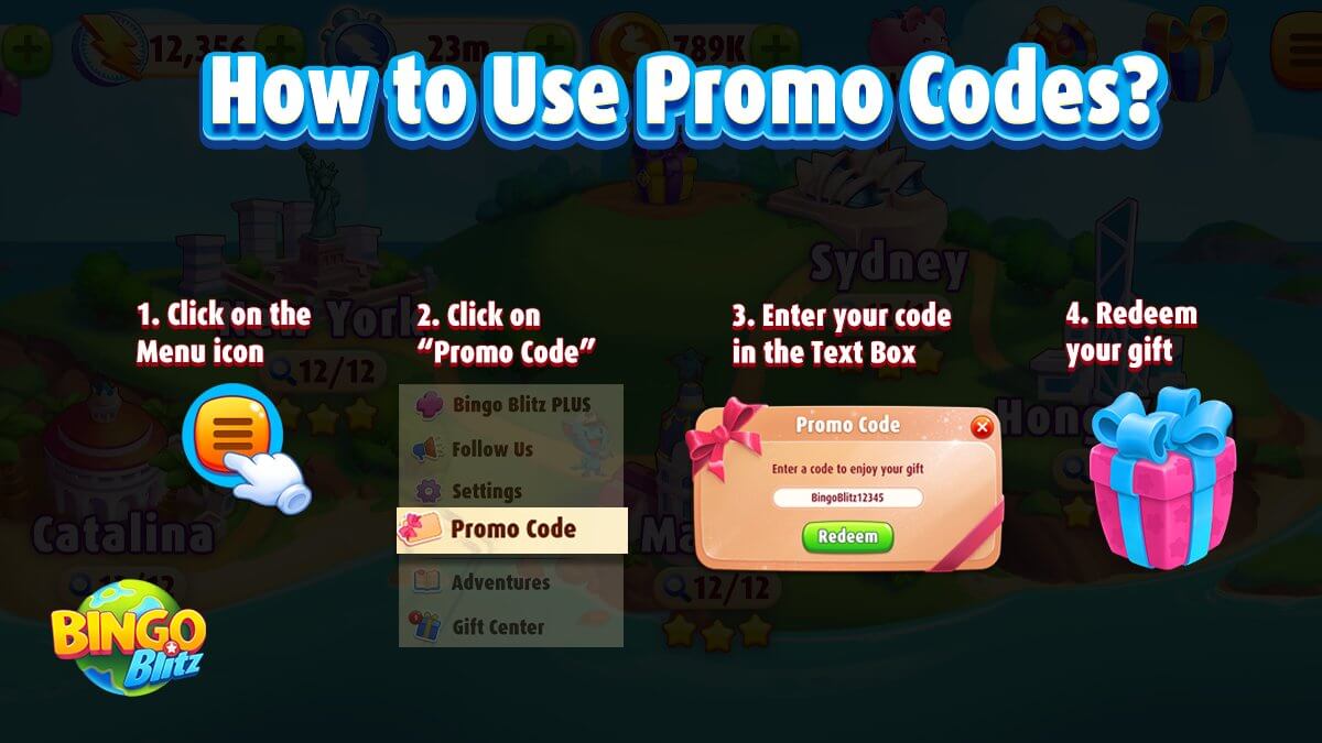 Bingo Blitz Promo Codes July 2024