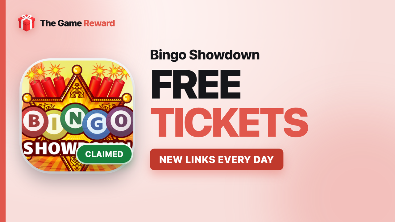 Bingo Showdown Free Tickets