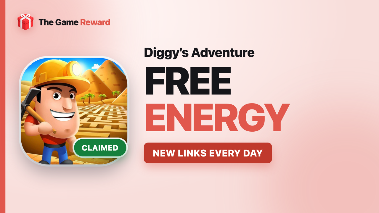 Diggy’s Adventure Free Energy