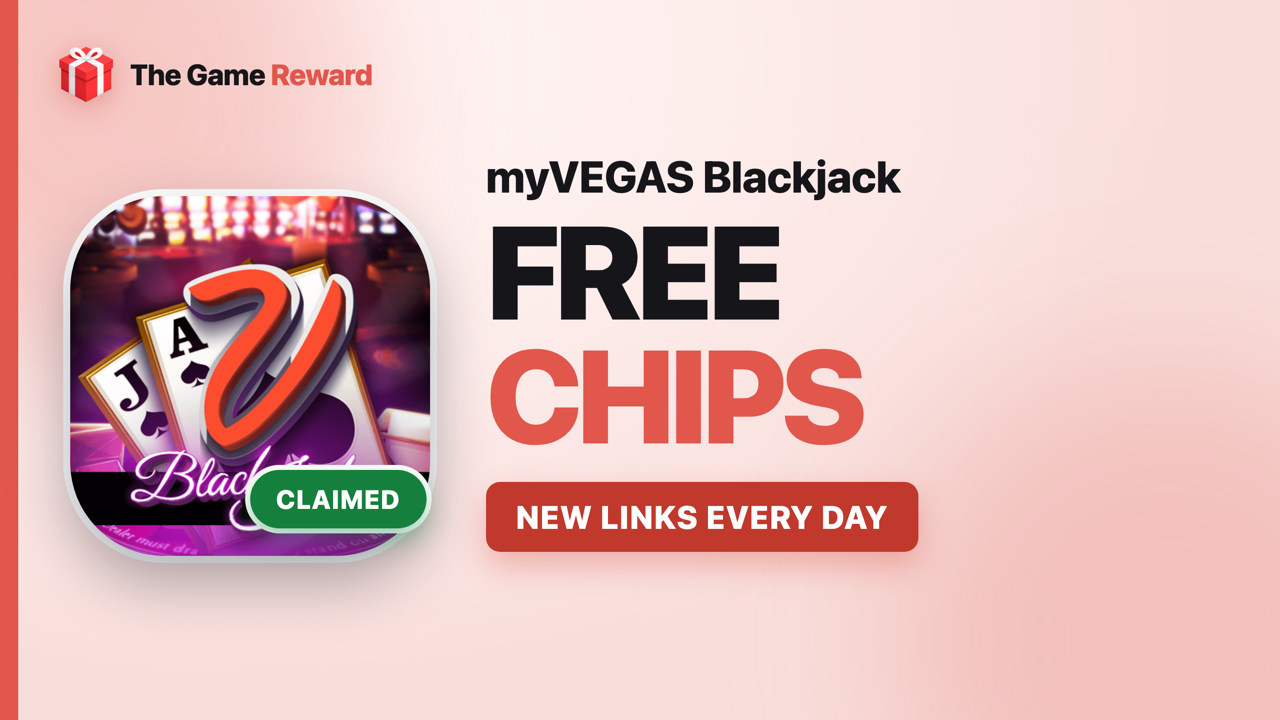 myVEGAS Blackjack Free Chips