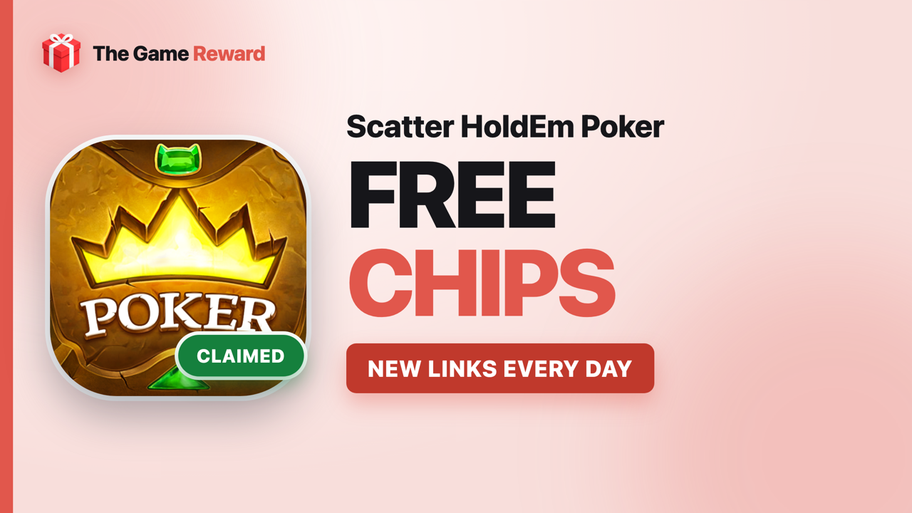 Scatter HoldEm Poker Free Chips
